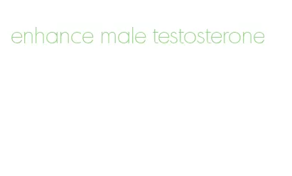 enhance male testosterone