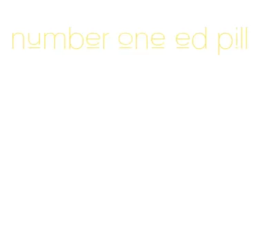 number one ed pill